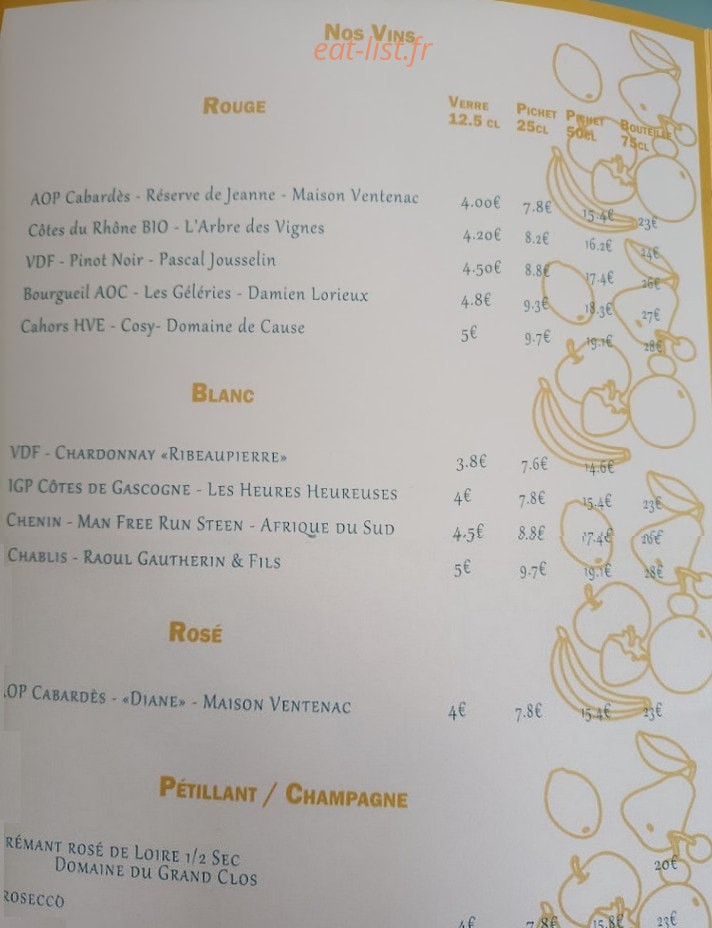 Le Bec Salé — carte page 4