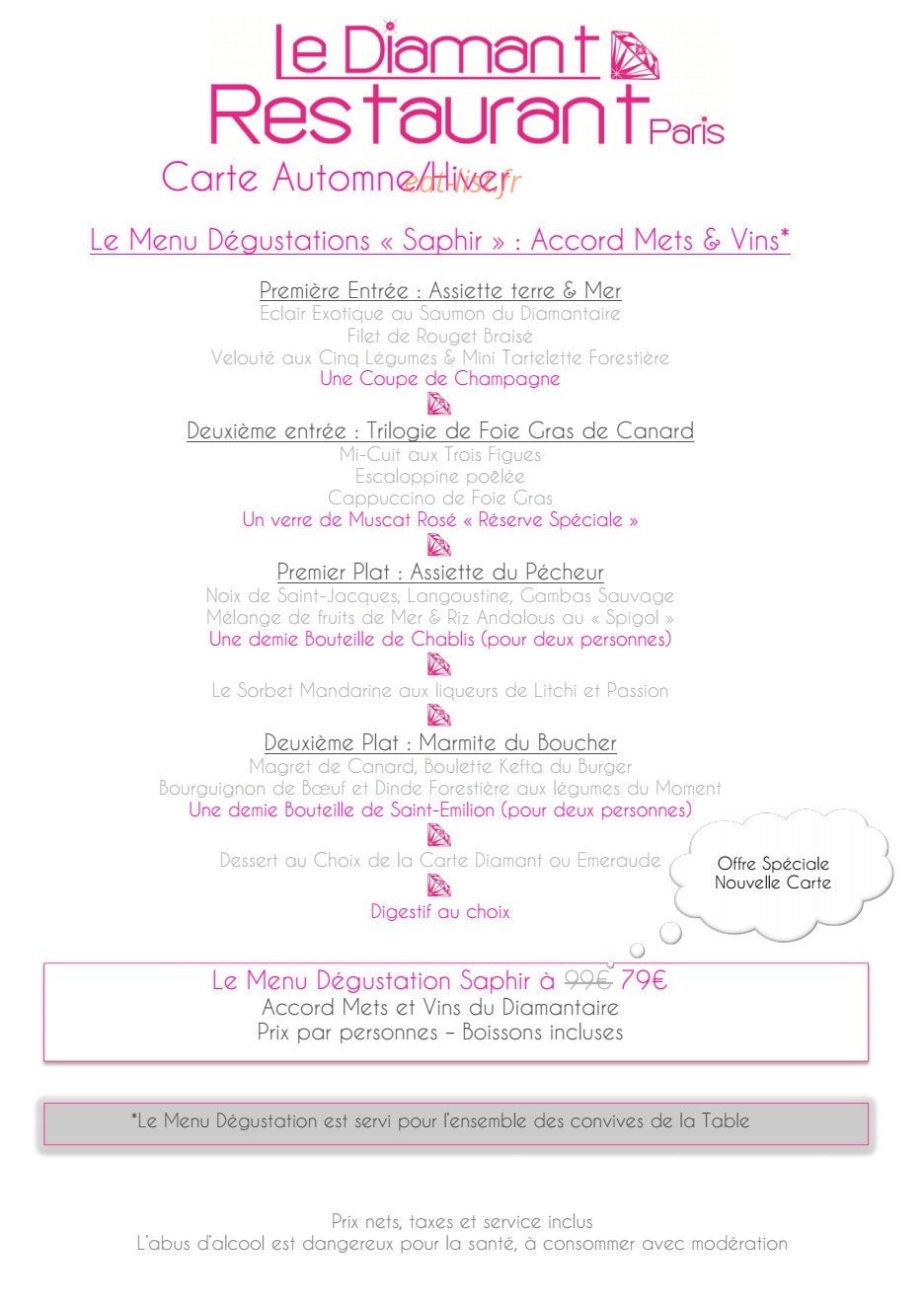 Le Diamant de Paris — carte page 6