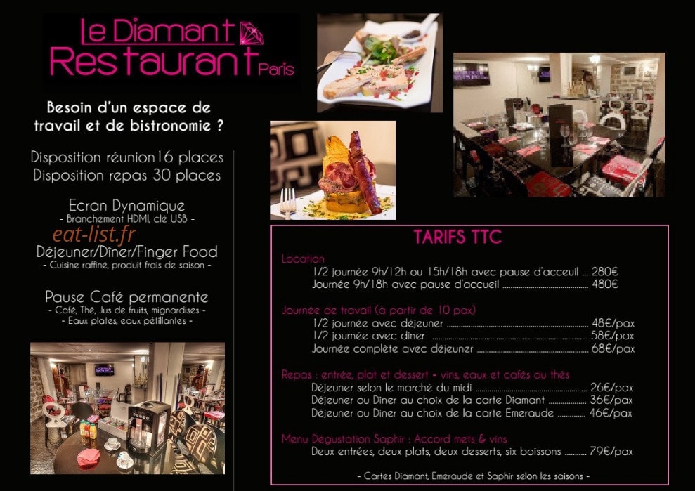 Le Diamant de Paris — carte page 2