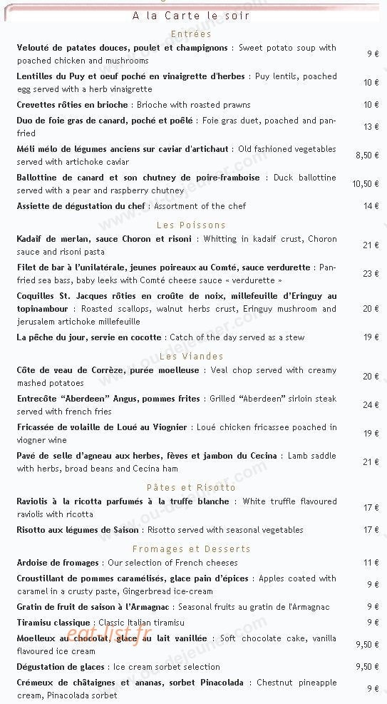 Le Dix — carte page 2