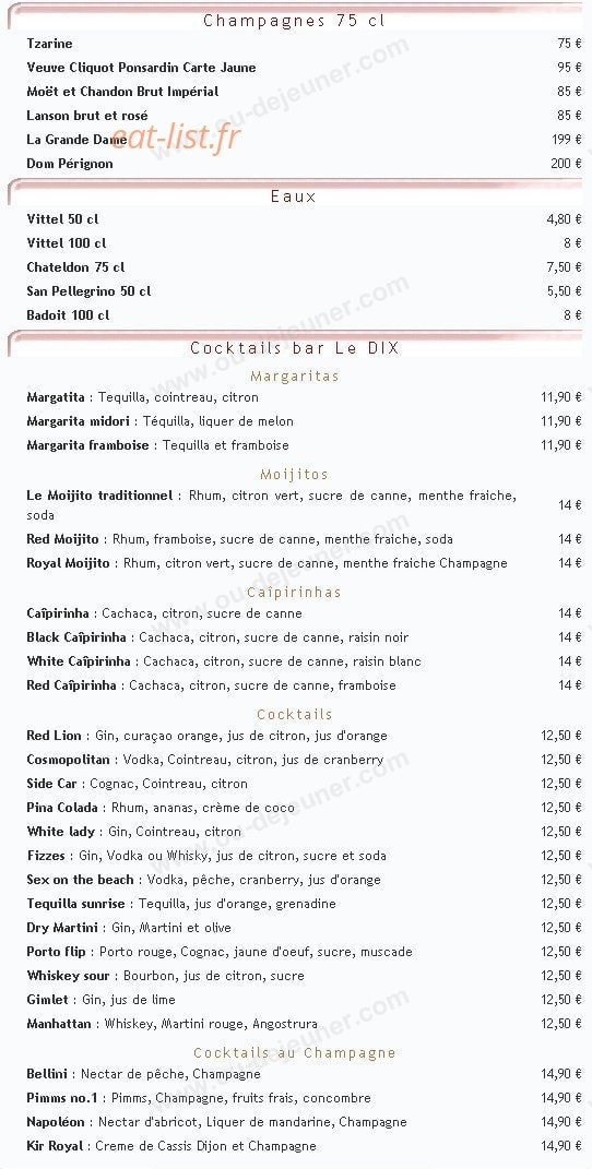 Le Dix — carte page 5