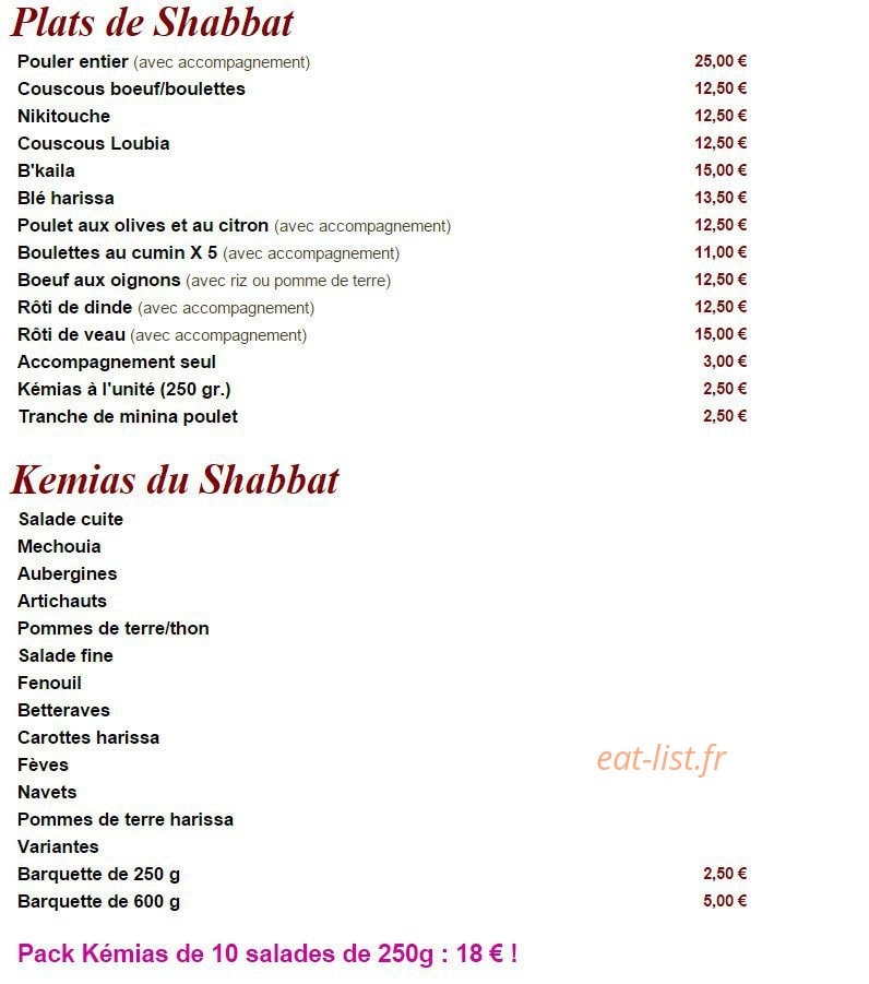Le Manhattan — carte page 4