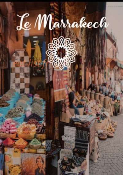 Le Marrakech — carte page 1