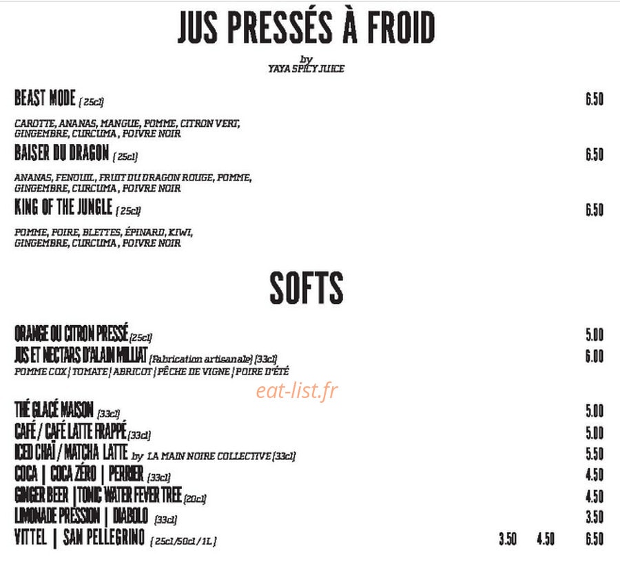 Le Pause Café — carte page 7