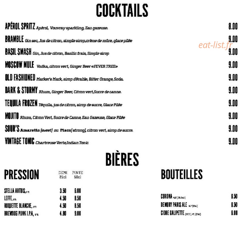 Le Pause Café — carte page 6