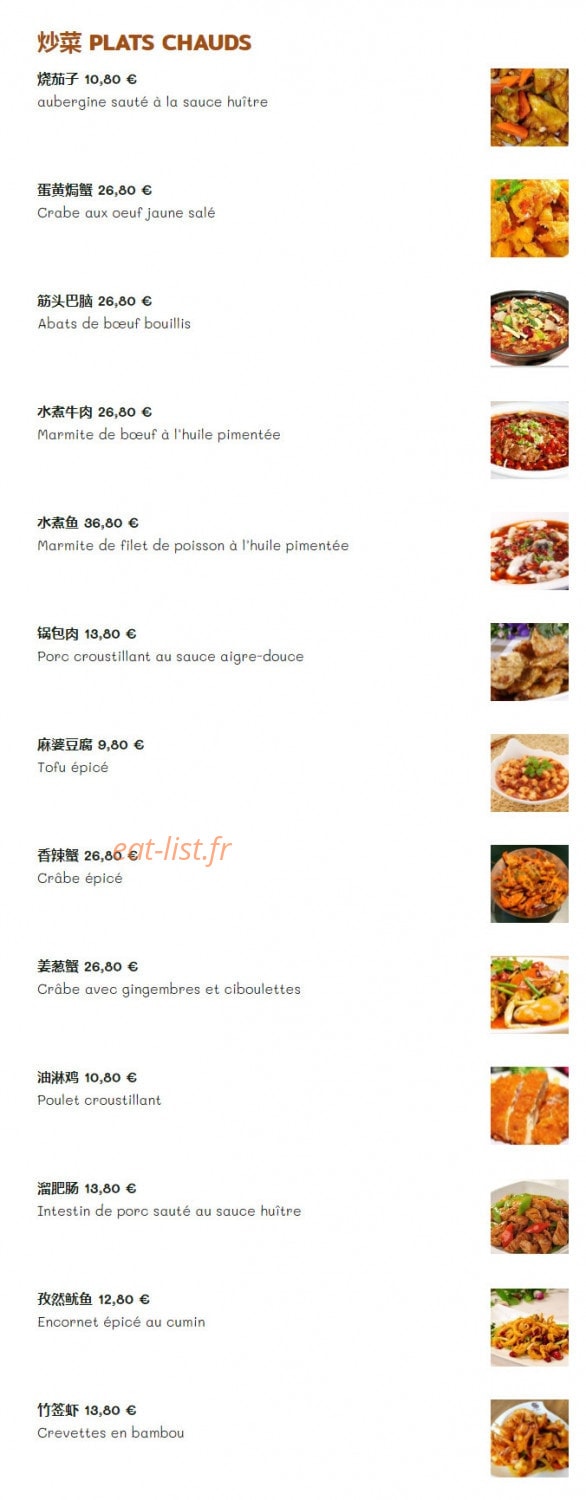 Le Régal — carte page 5