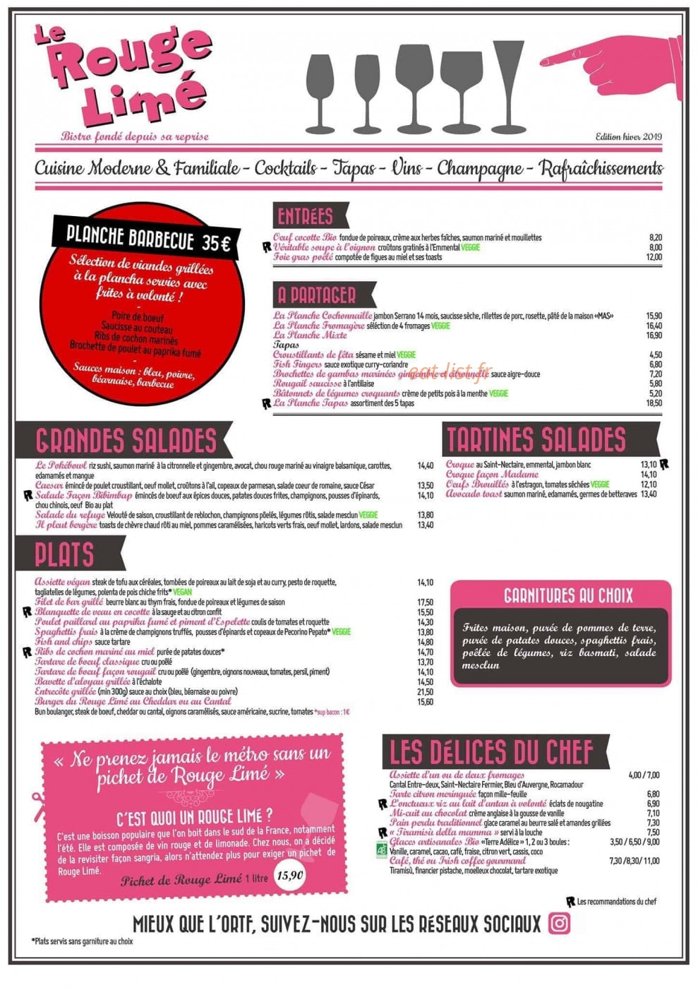 Le Rouge Limé — carte page 1