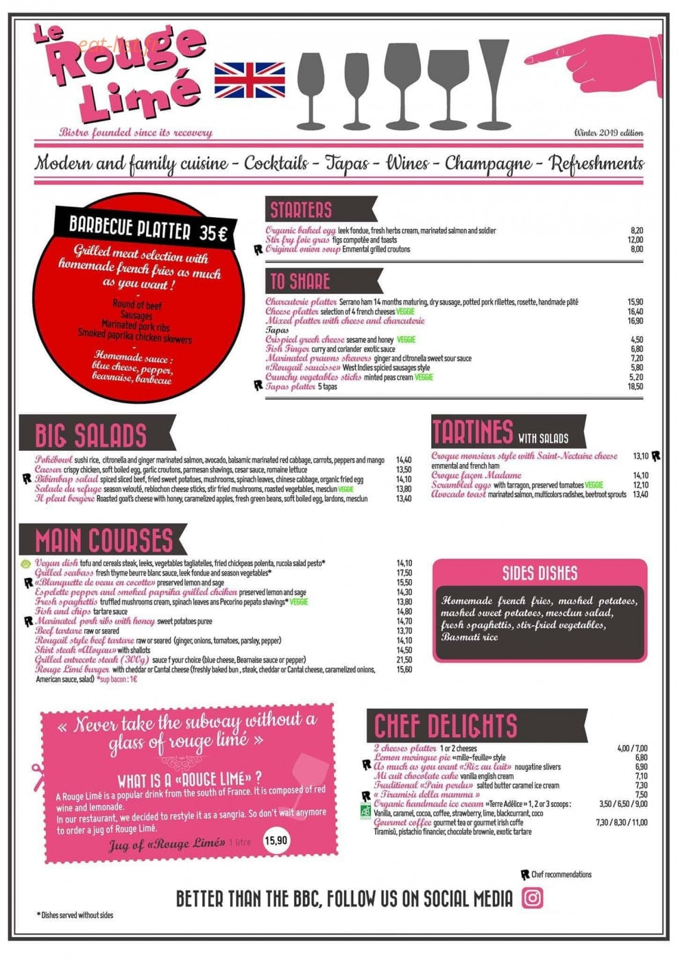 Le Rouge Limé — carte page 2