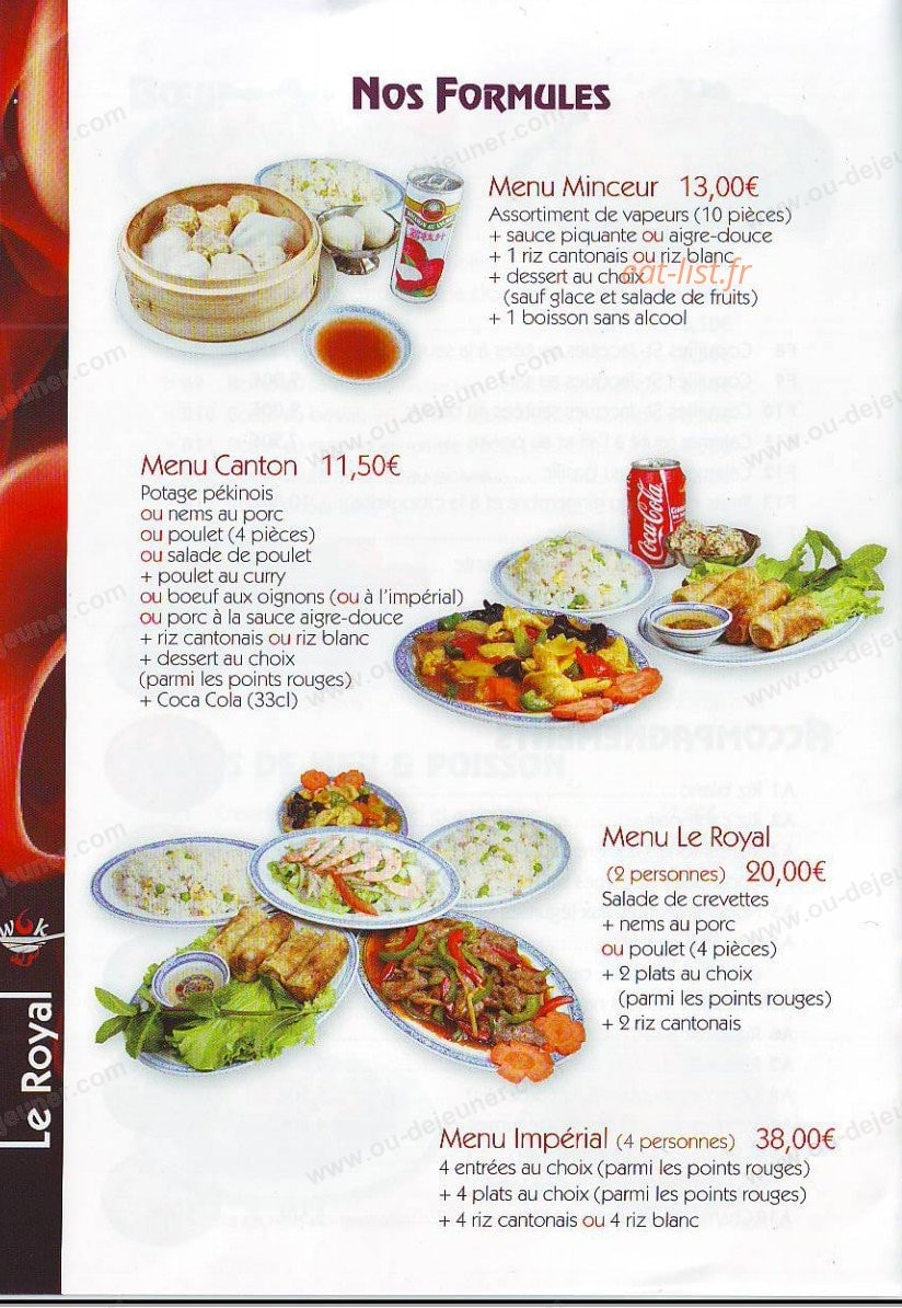 Le Royal Mandarin Express — carte page 8