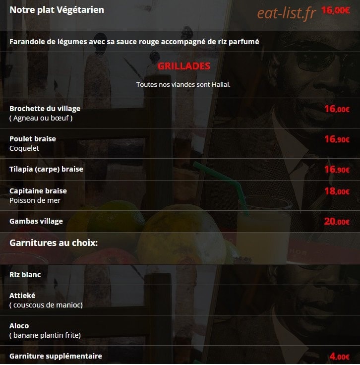 Le Village — carte page 6