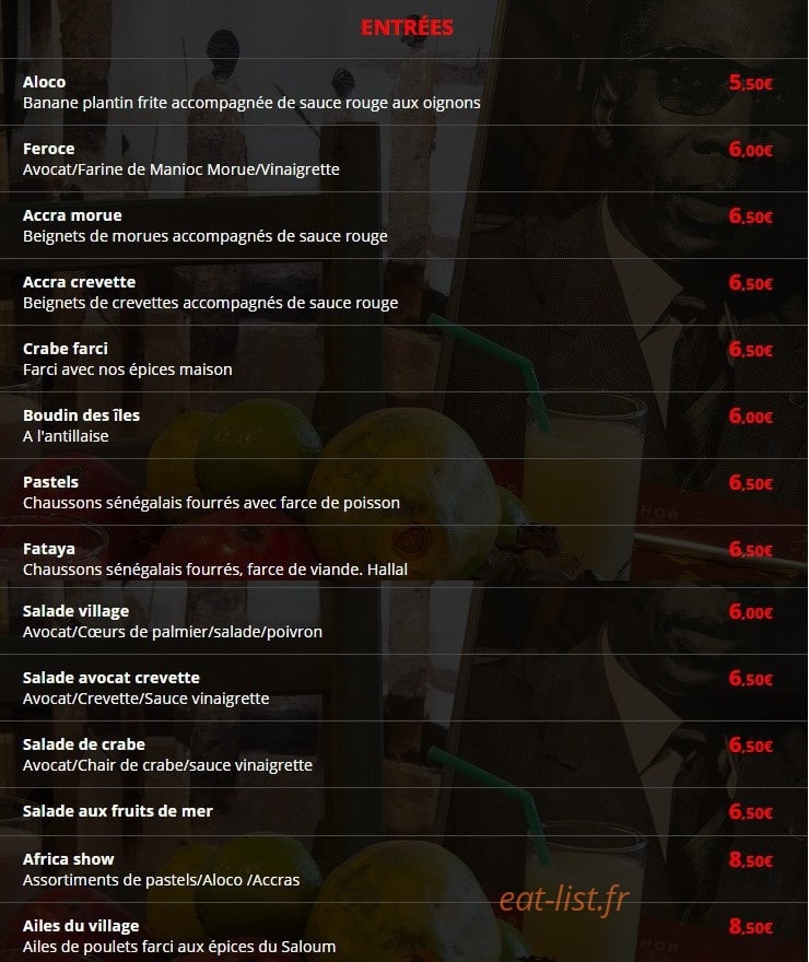 Le Village — carte page 1