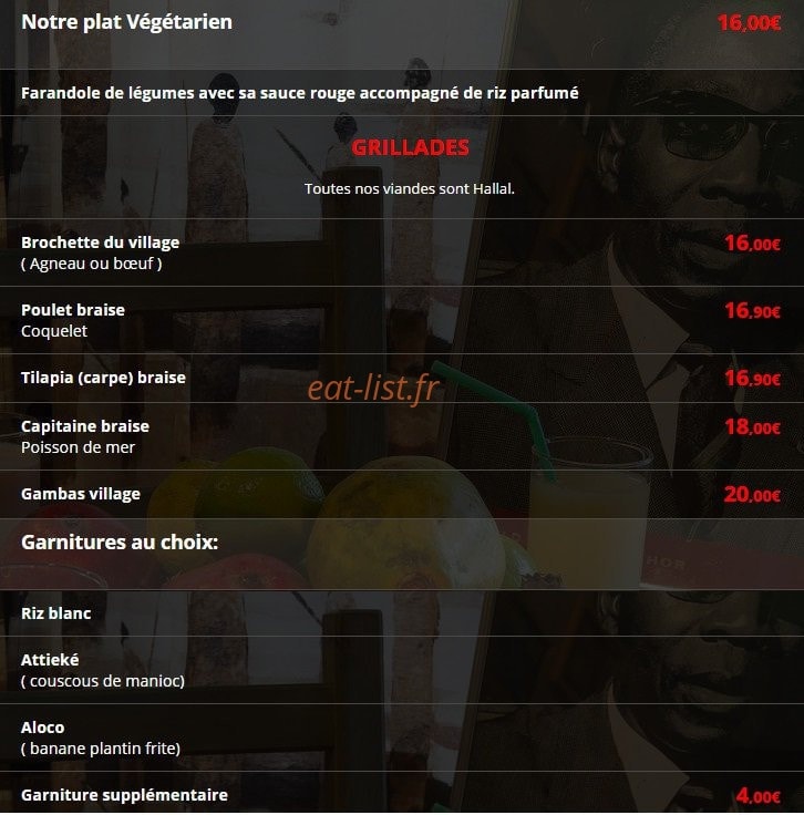 Le Village — carte page 7