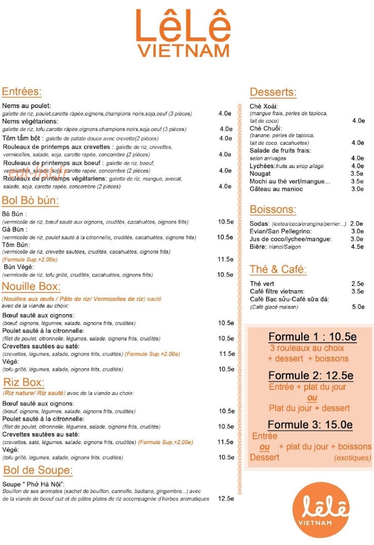 lele vietnam — carte page 1
