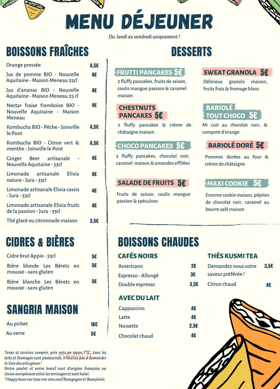 Les Bariolés de Maud — carte page 8