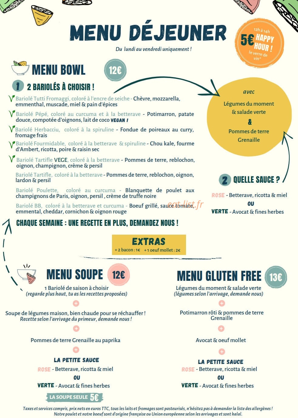 Les Bariolés de Maud — carte page 7