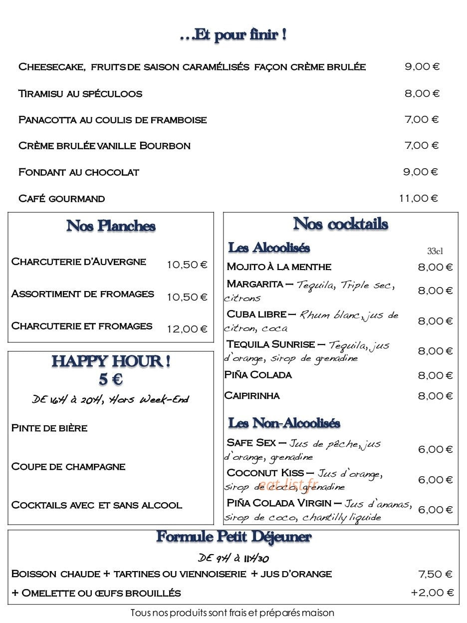 Les Barjots — carte page 4