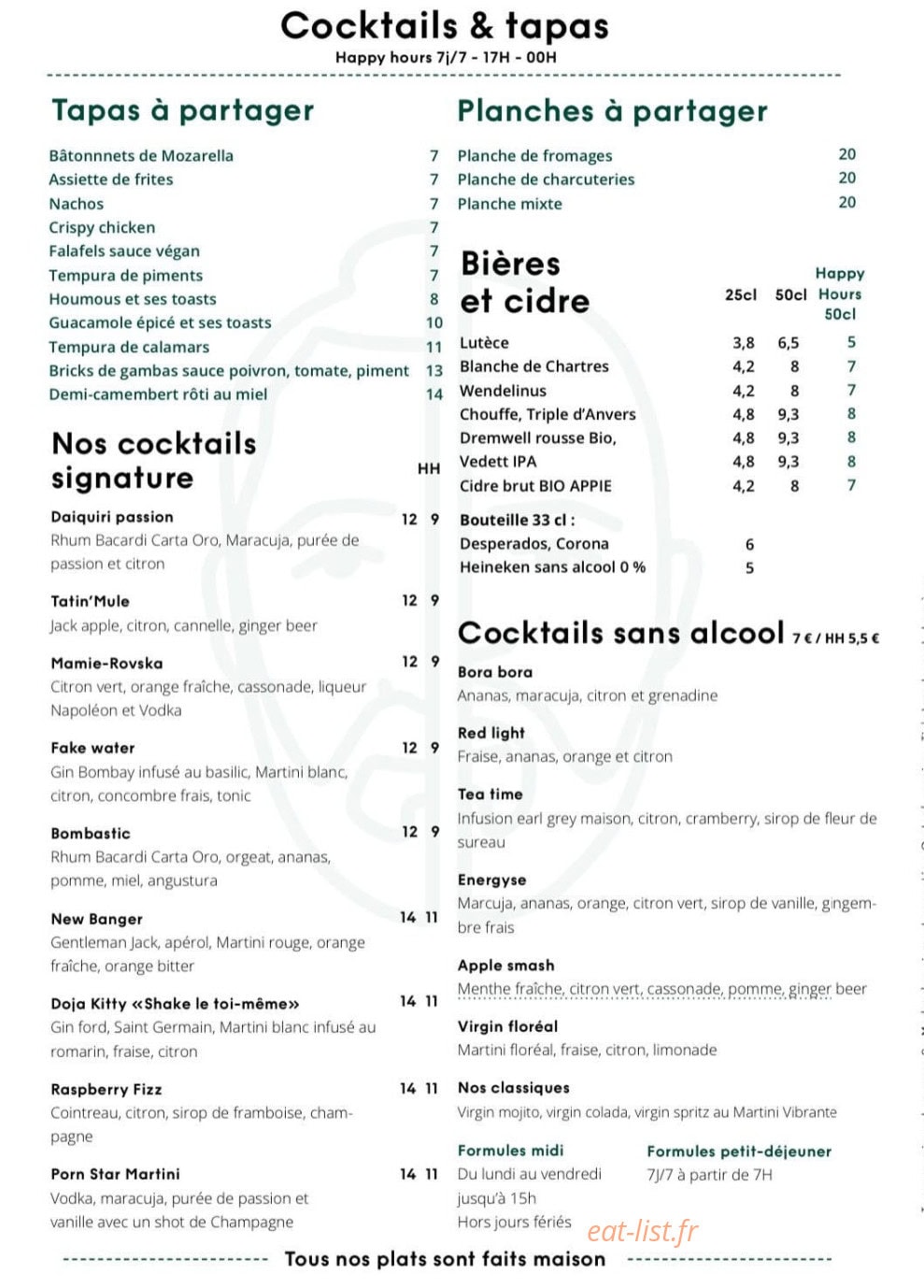 Les Cousins — carte page 3