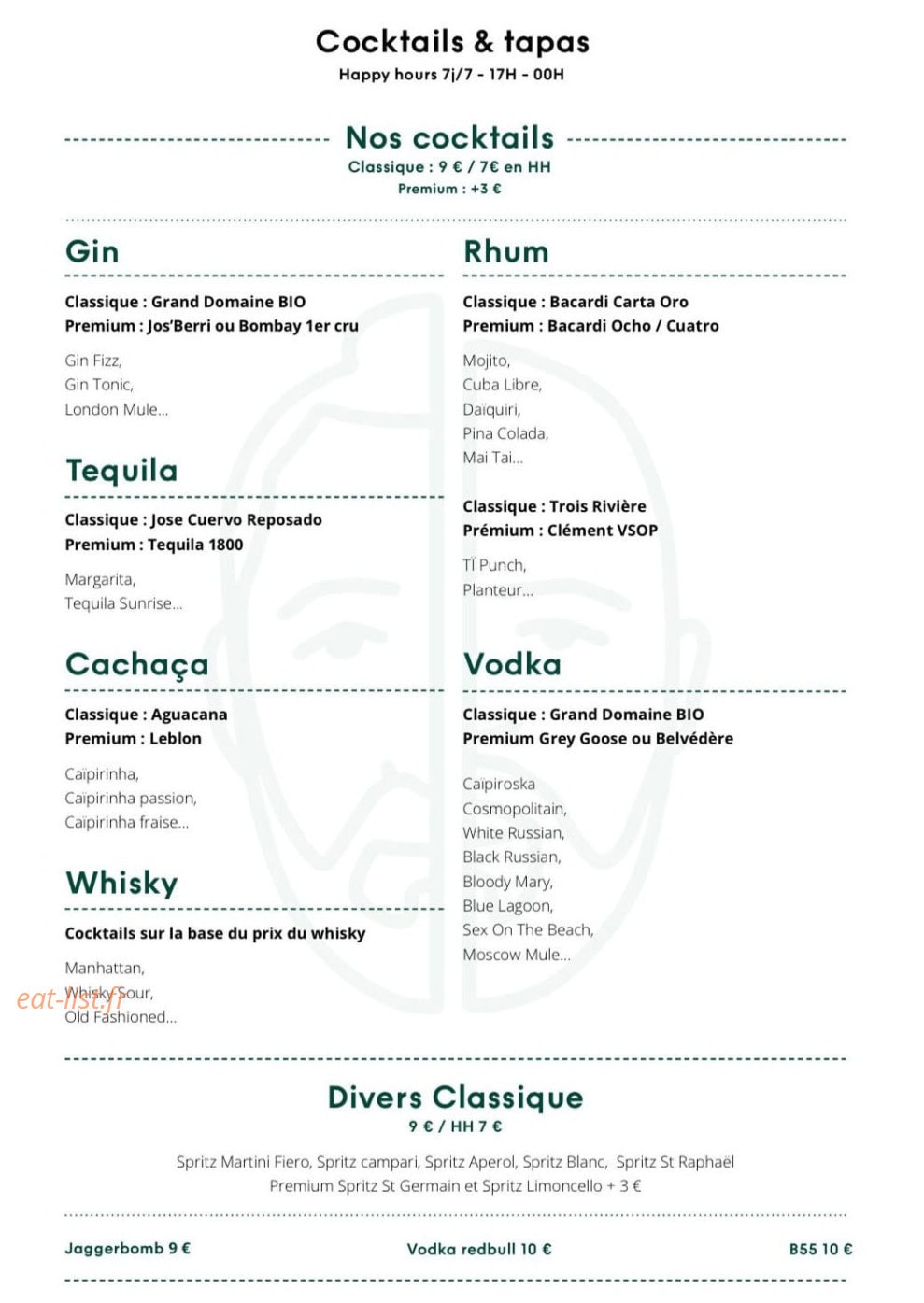 Les Cousins — carte page 4