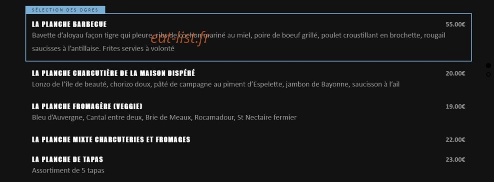 Les Ogres — carte page 2