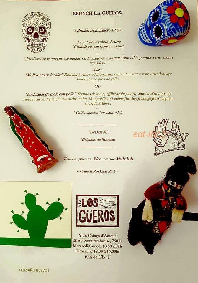 Los Güeros — carte page 1