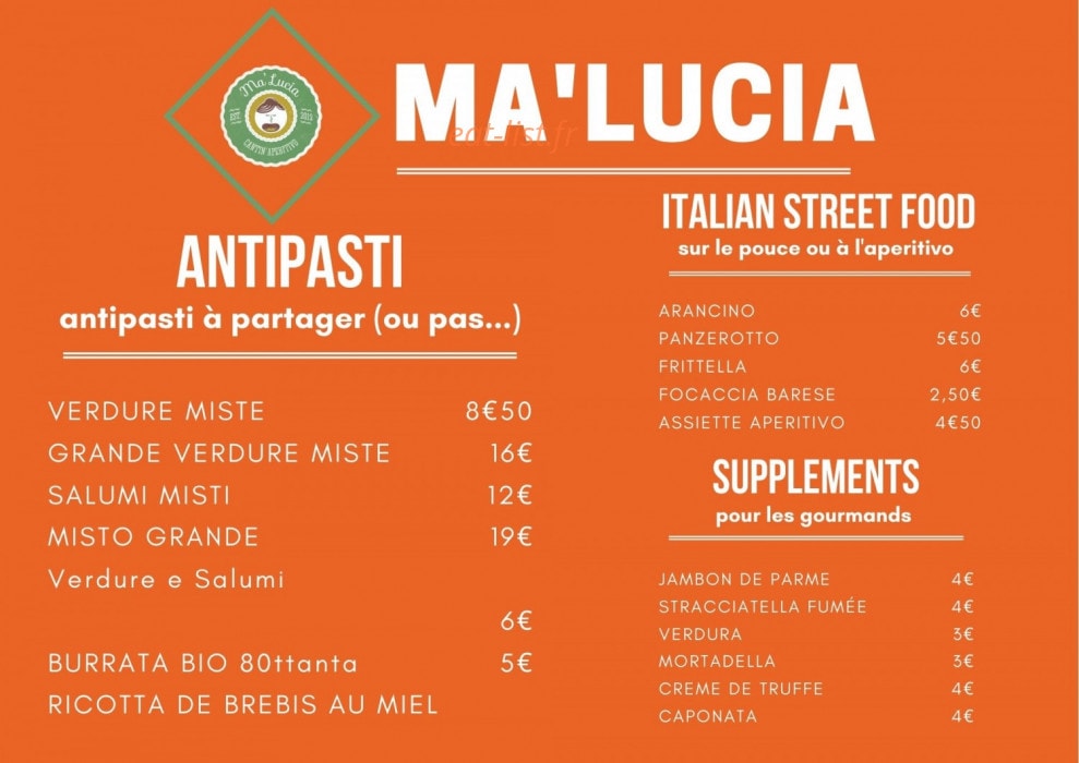 Ma Lucia — carte page 3