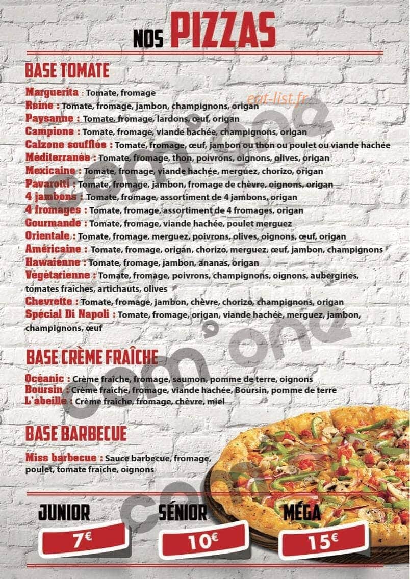 Mac food — carte page 1