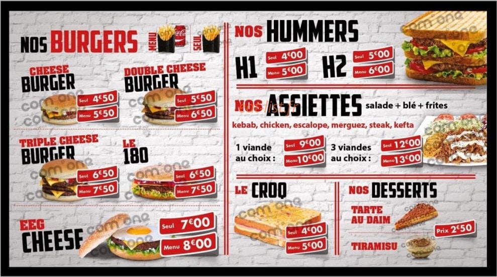 Mac food — carte page 3