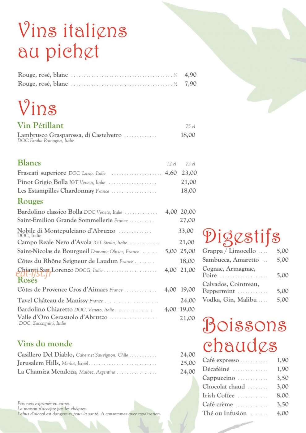 Margaretti — carte page 5