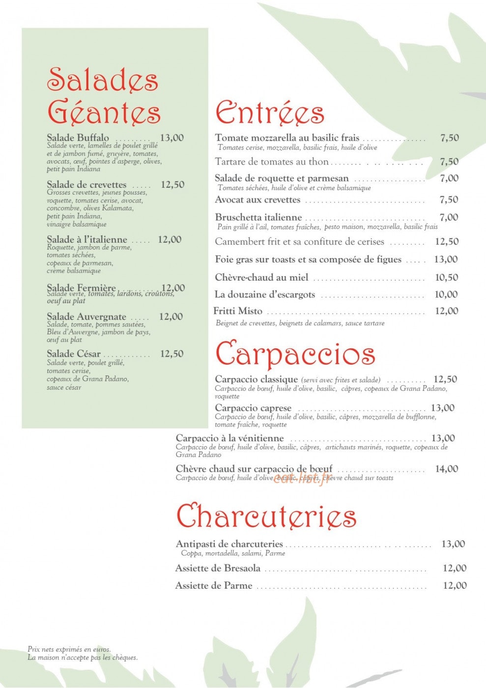 Margaretti — carte page 1