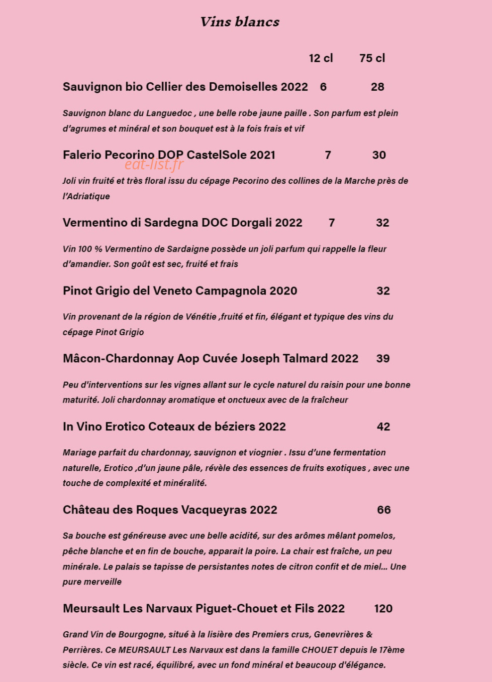 Masa madre — carte page 5