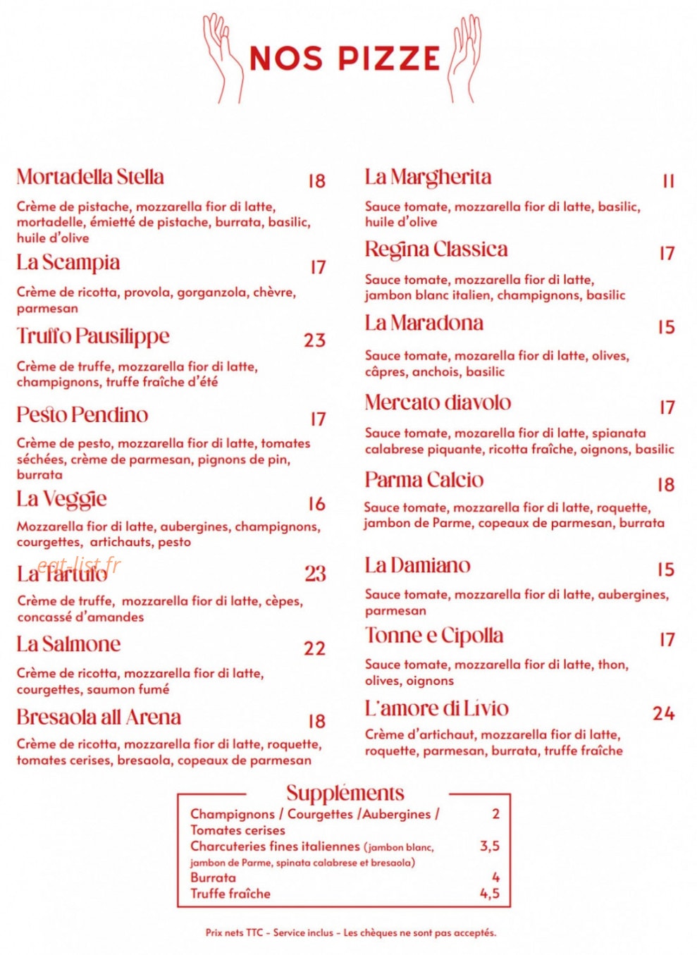 Mat'izza — carte page 2