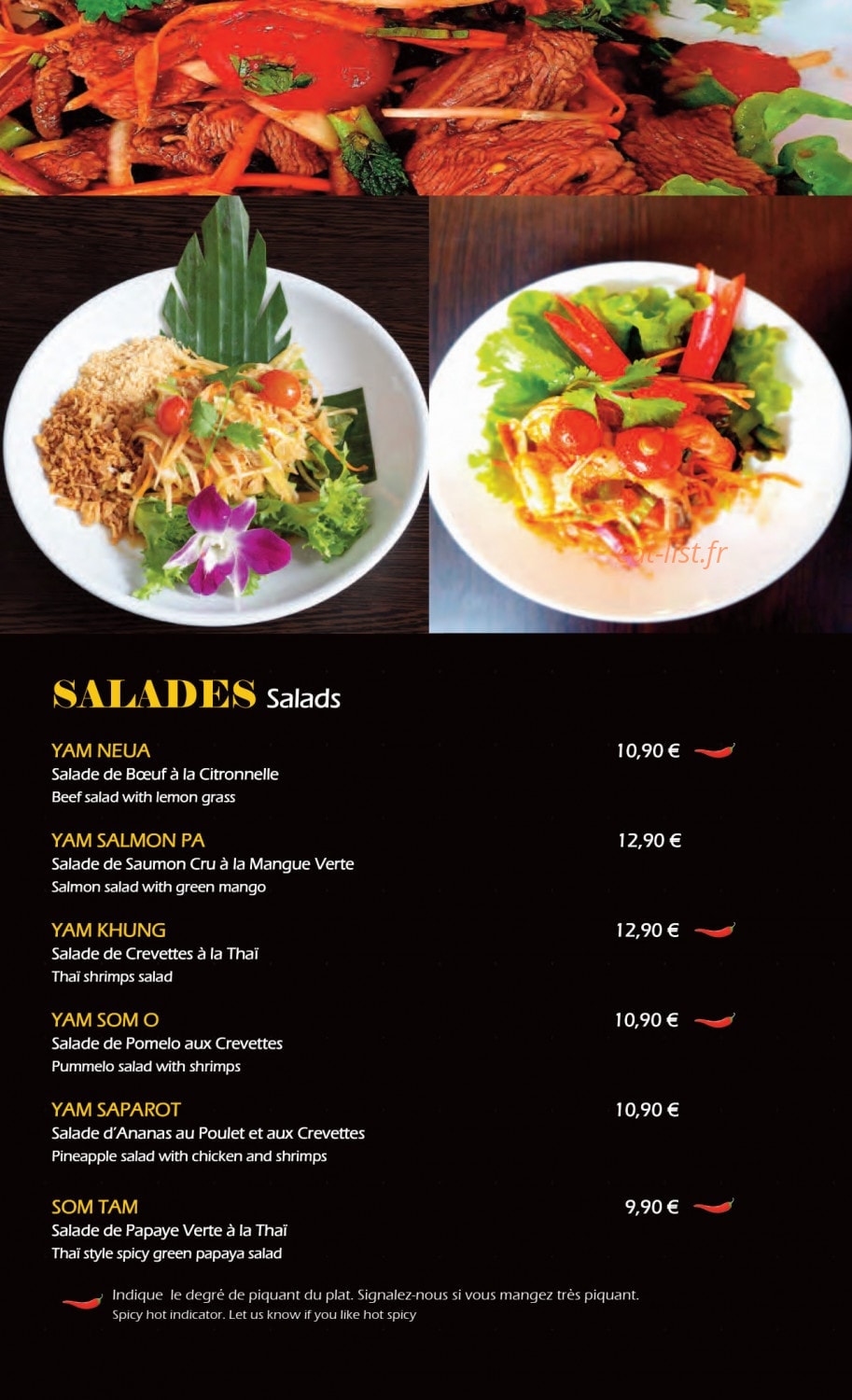 Meilleur Coco ThaÏ — carte page 2