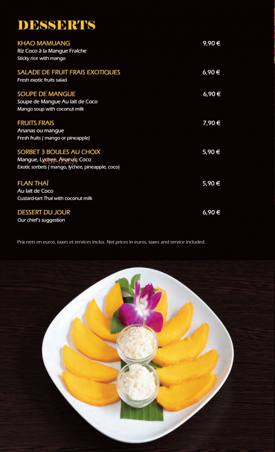 Meilleur Coco ThaÏ — carte page 11