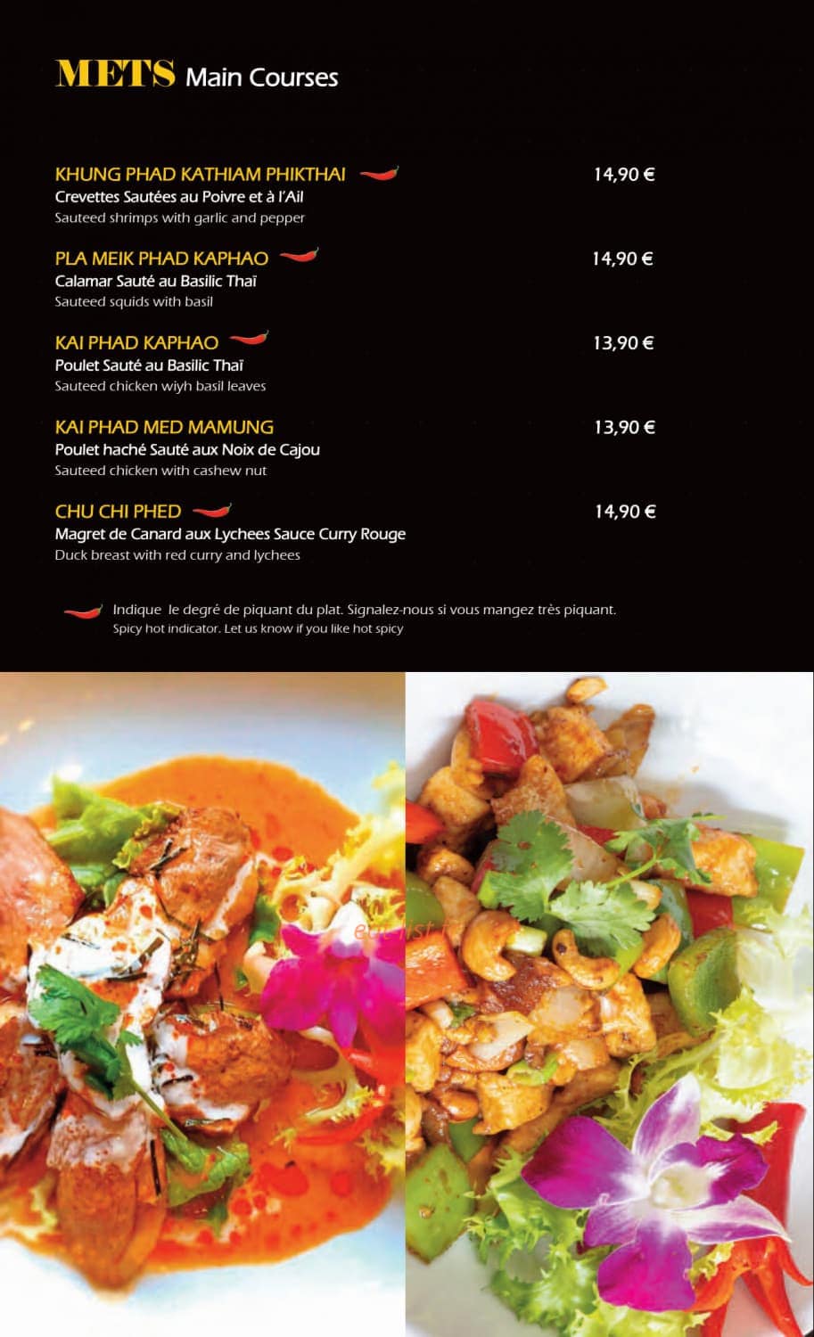 Meilleur Coco ThaÏ — carte page 9