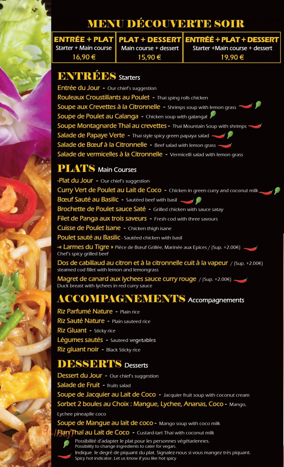 Meilleur Coco ThaÏ — carte page 5