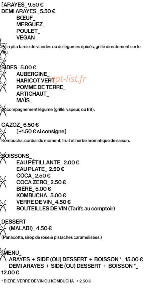 Nour — carte page 1