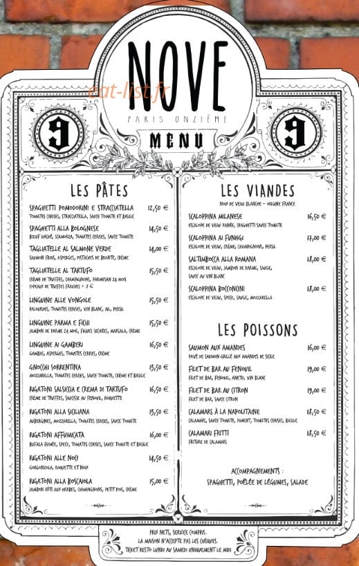 Nove — carte page 2