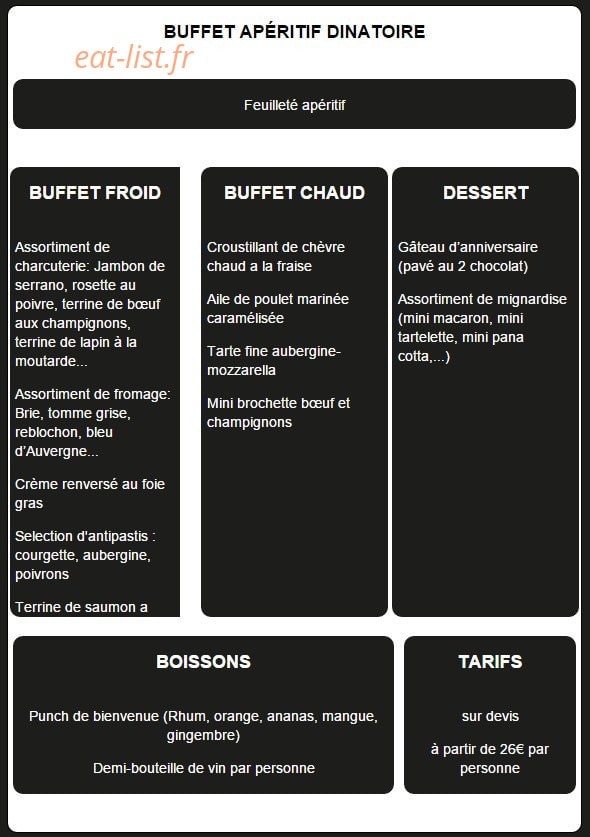 O'piano — carte page 6