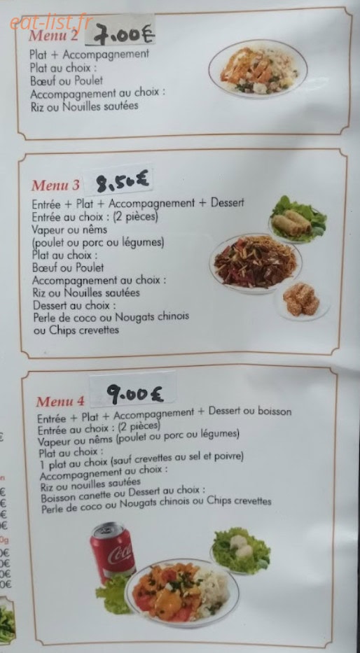 Panda Express — carte page 2