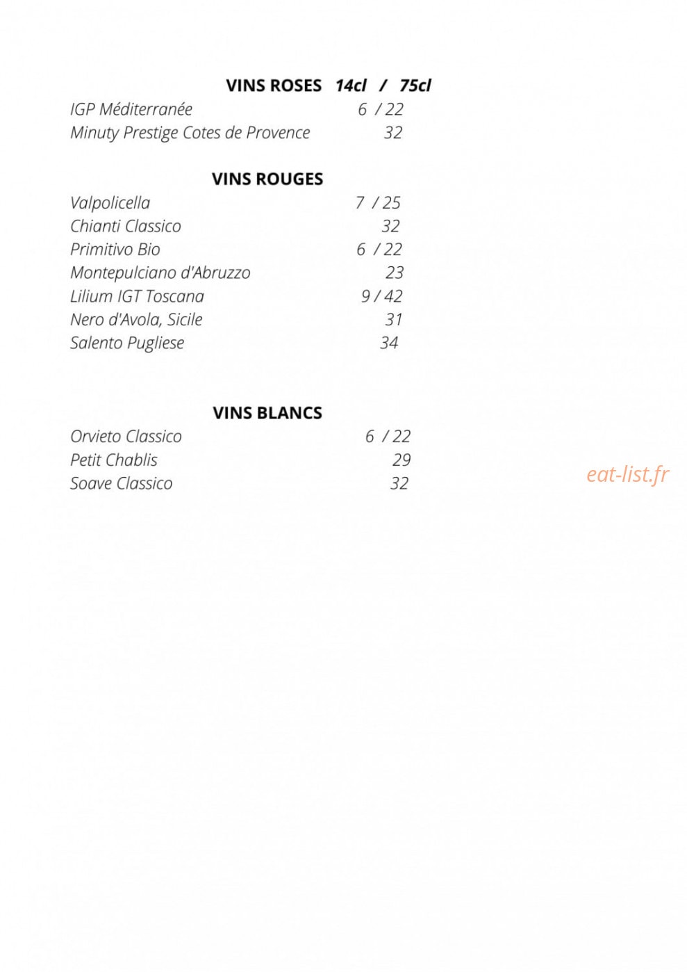 Pasticcio — carte page 5