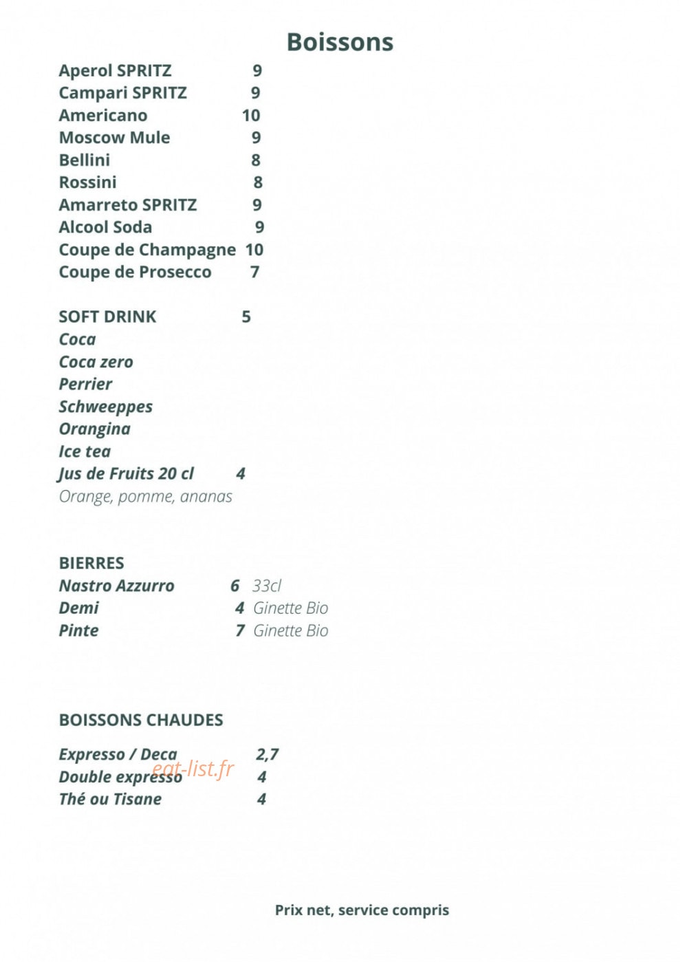 Pasticcio — carte page 4