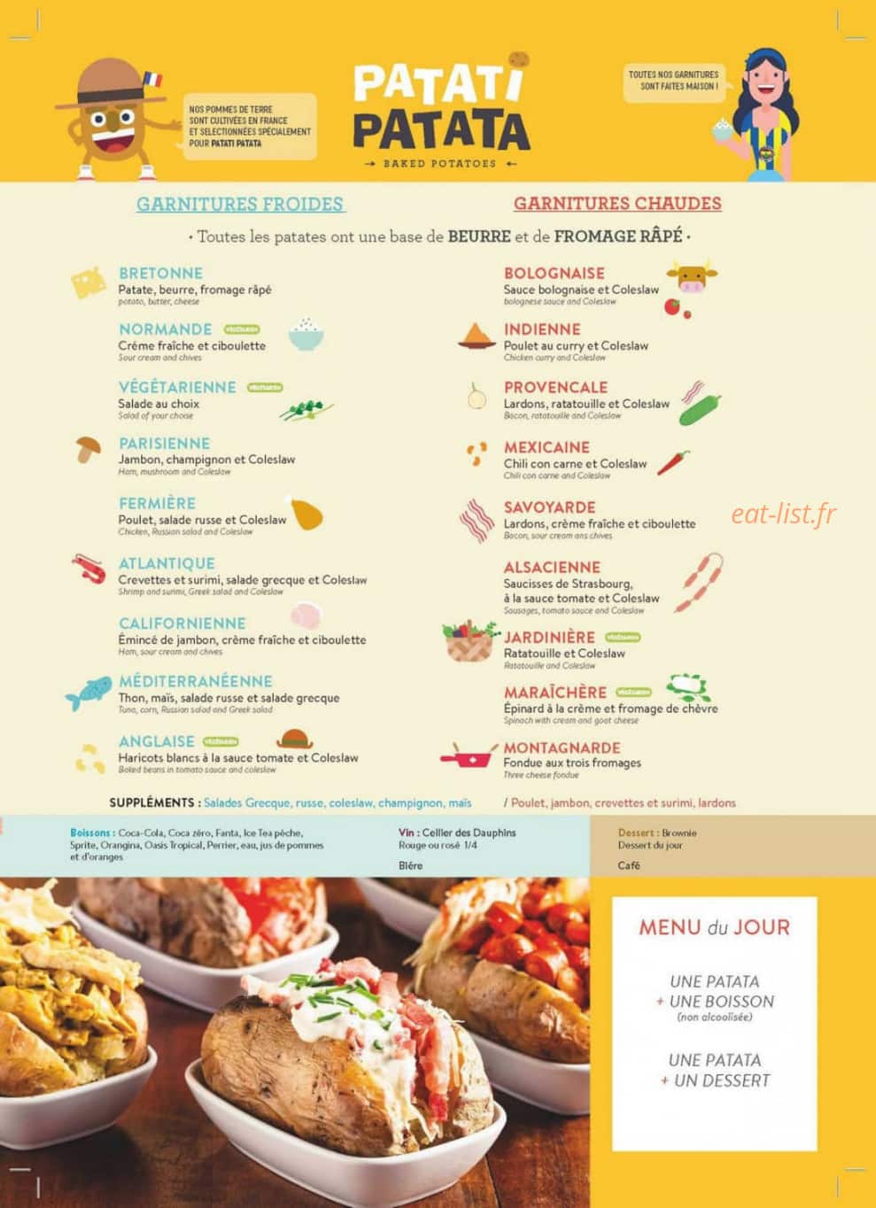 Patati Patata — carte page 1