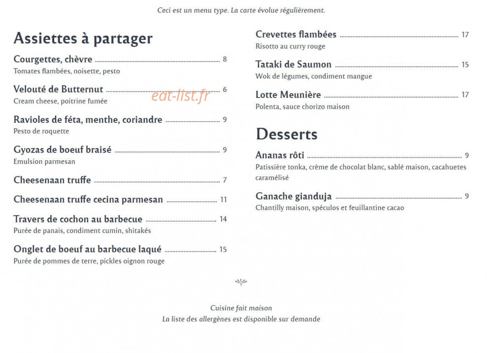 Petit Nuage — carte page 1