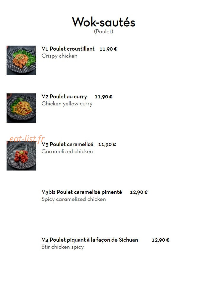 Phở Passion — carte page 6