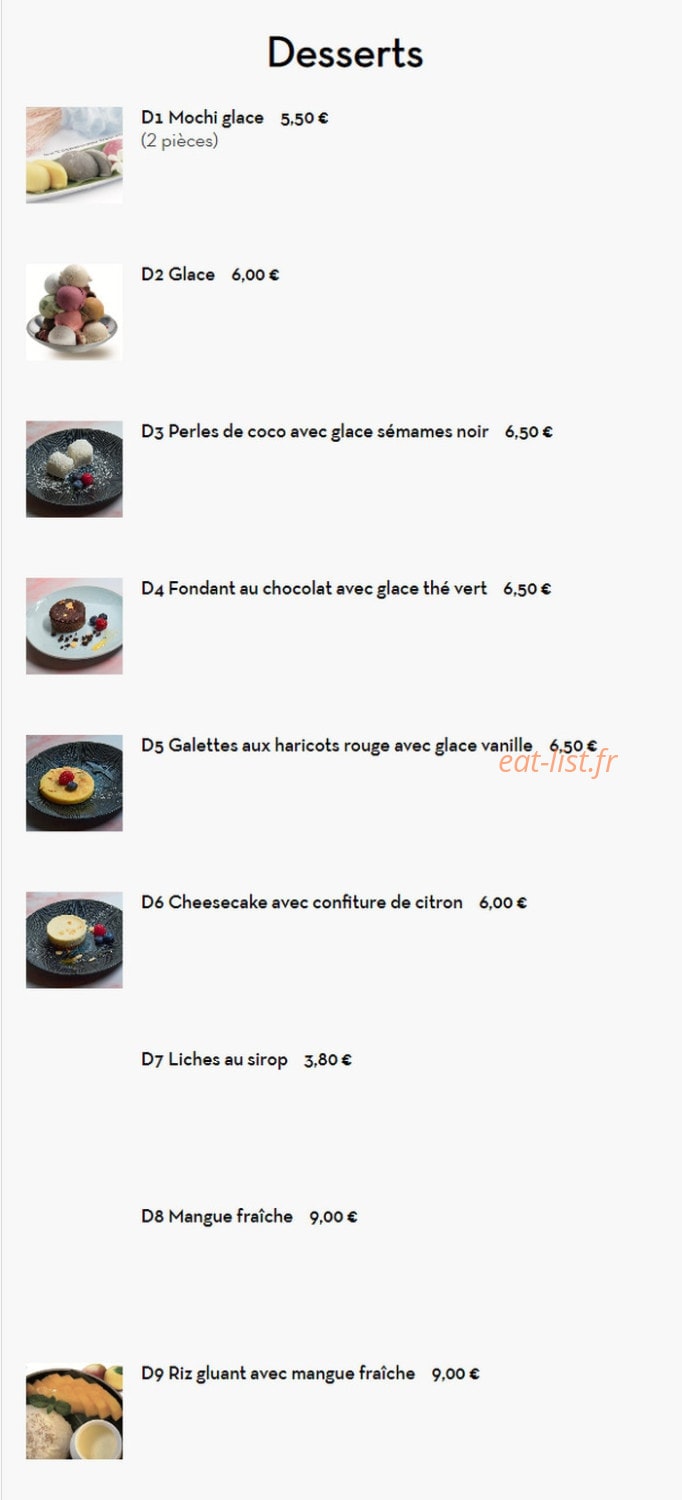 Phở Passion — carte page 19