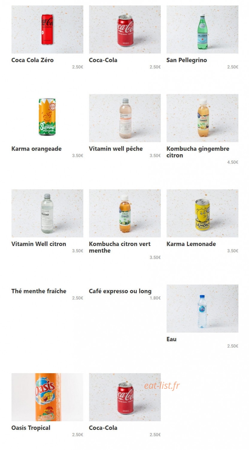 Pitas & Petits Plats — carte page 6