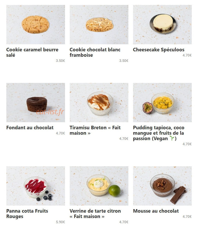 Pitas & Petits Plats — carte page 7