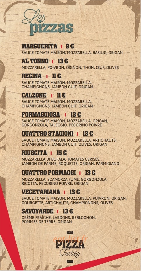 RED Factory — carte page 1