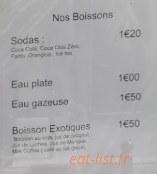 Saigon Sandwich — carte page 2