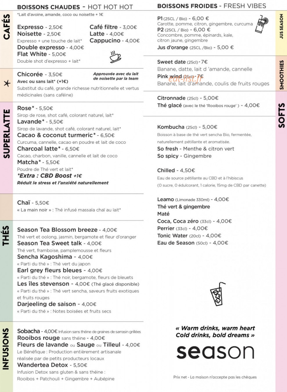 Season — carte page 2